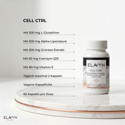 ELAVYN CELL CTRL Kapseln mit Glutathion und Coenzym Q10