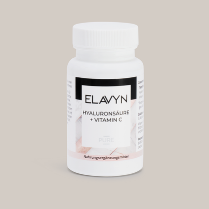 ELAVYN Hyaluronsäure + Vitamin C Kapseln, Dose mit 60 Stück