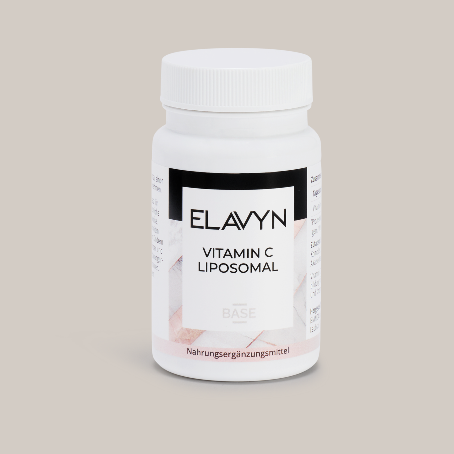 ELAVYN Liposomales Vitamin C Kapseln, Dose mit 60 Stück